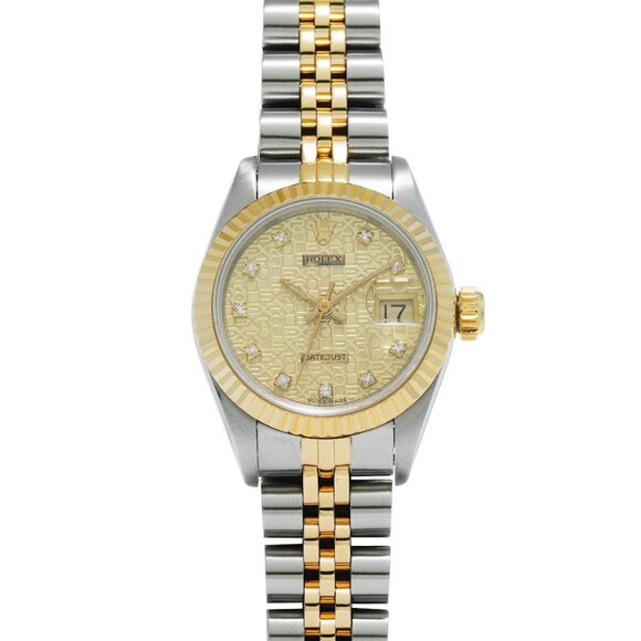 ROLEX Datejust 69173G 90 series (manufactured around 1985) Champagne compute... - Picture 1 of 5